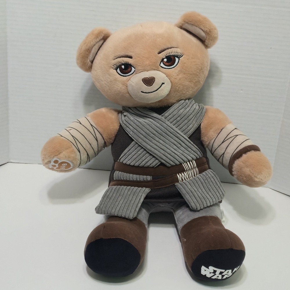 Build A Bear Star Wars Rey Skywalker Plush 17" BAB Stuffed Animal Force Awakens